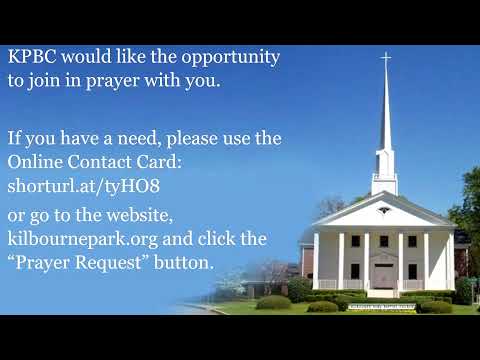 Kilbourne Park Baptist Church Live Stream