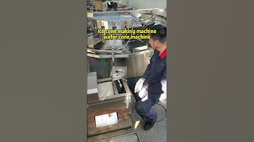 ice cream crispy tube  making machine/ice cream cone rolling machine