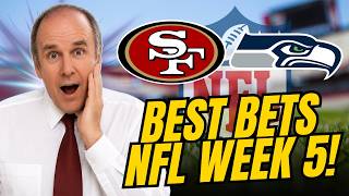 49ers vs Seahawks BEST Bets! NFL Week 5 Picks, Predictions and Odds