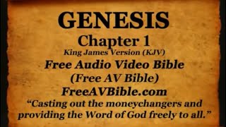 Audio Bible (The Book Of Genesis KJV)