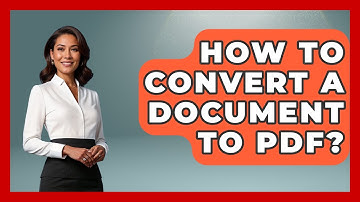 How To Convert A Document To PDF? - Admin Career Guide