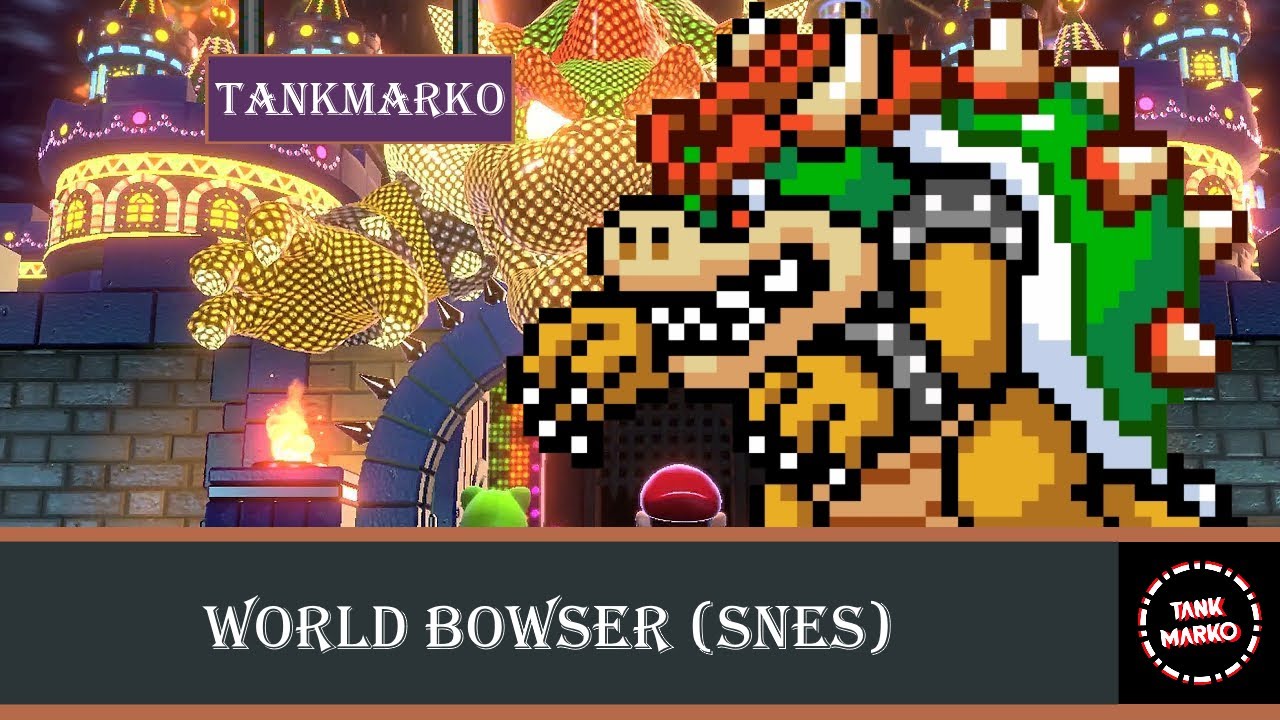 Bowser World - Super Mario 3D World (Super Nintendo Remix/Remake) [TankMarko]