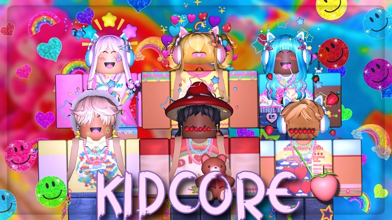 20 Kidcore Roblox Outfits Youtube - kid core roblox outfits