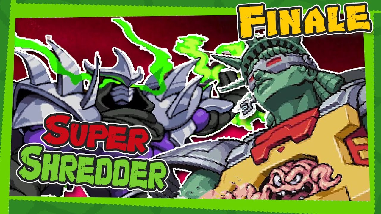 TMNT Shredder's Revenge Ep6 SUPER SHREDDER RETURNS Final Party