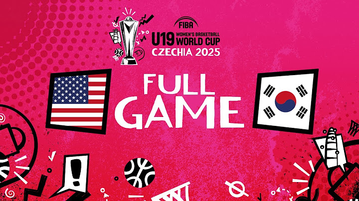 LIVE - USA v Korea | FIBA U19 Women's Basketball World Cup 2025 | Group Phase