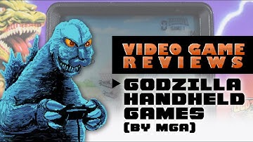 Godzilla Handheld Games - MIB Video Game Reviews Ep 12
