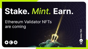 Stake. Mint. Earn. | Ethereum Validator NFTs are coming!