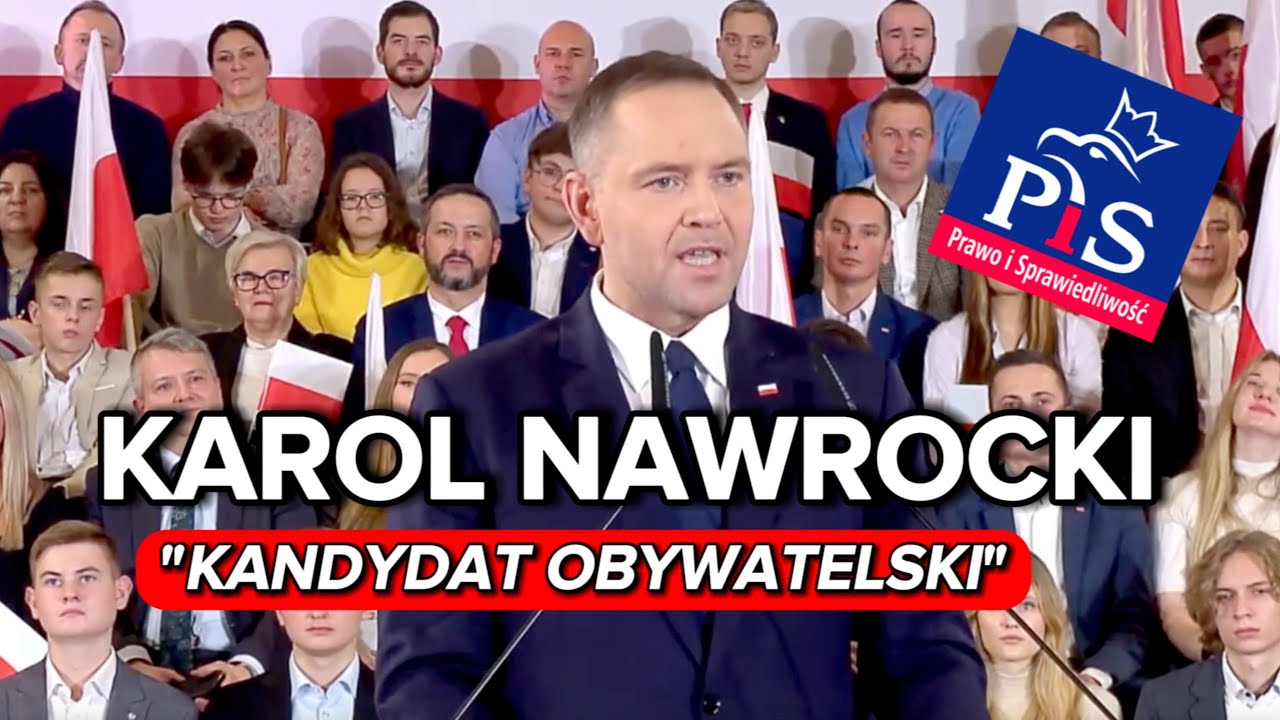 Trójkąt Równoboczny I Jego Połowa Karol Nawrocki i jego pierwsze przemówienie z KARTKI - YouTube
