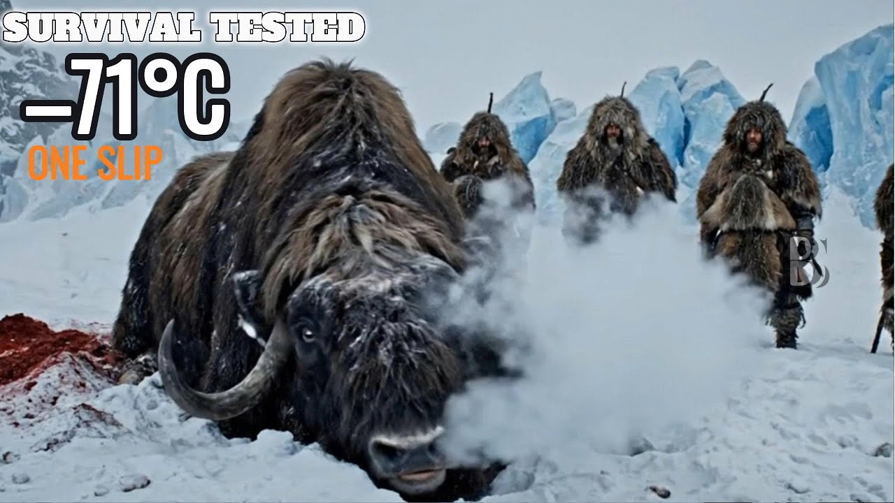 Surviving in Yakutia at -71°C: Hunting Musk Ox for Survival - One Mistake Costs Your Life