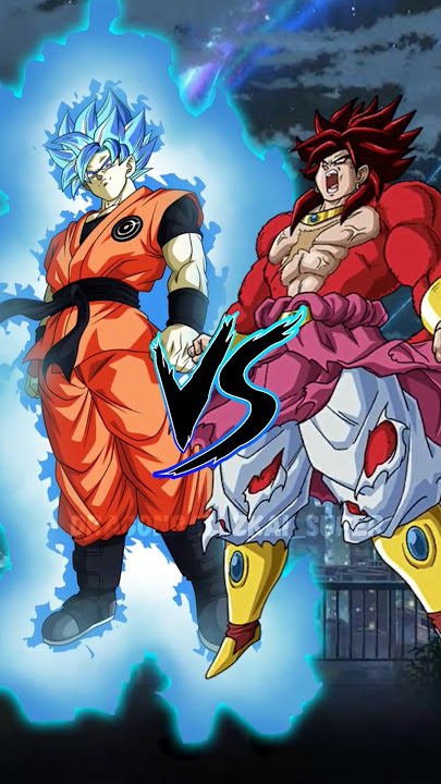Cc Goku vs Broly Comparison Video