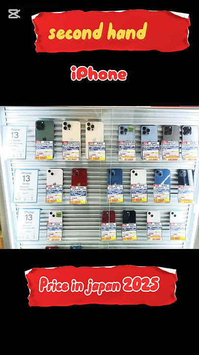 Second hand iPhone price in Japan 📱🇯🇵🤑☺️#secondhand #iPhone #price #iphoneprice #shortvideo
