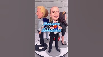 Custom female bobbleheads as Mother