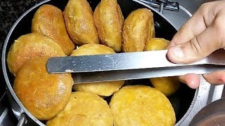 दाल बाफला बनाने का तरीका | Baffle Bati Recipe | How to make Bafla Bati without oven