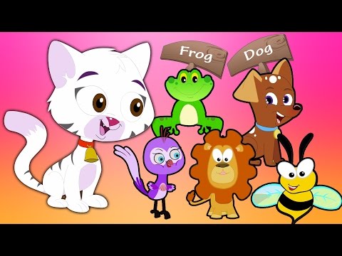 Животное Звук Песня | Узнать Животных | Animal Sound Song | Baby Song x Nursery Rhymes | Kids Learn