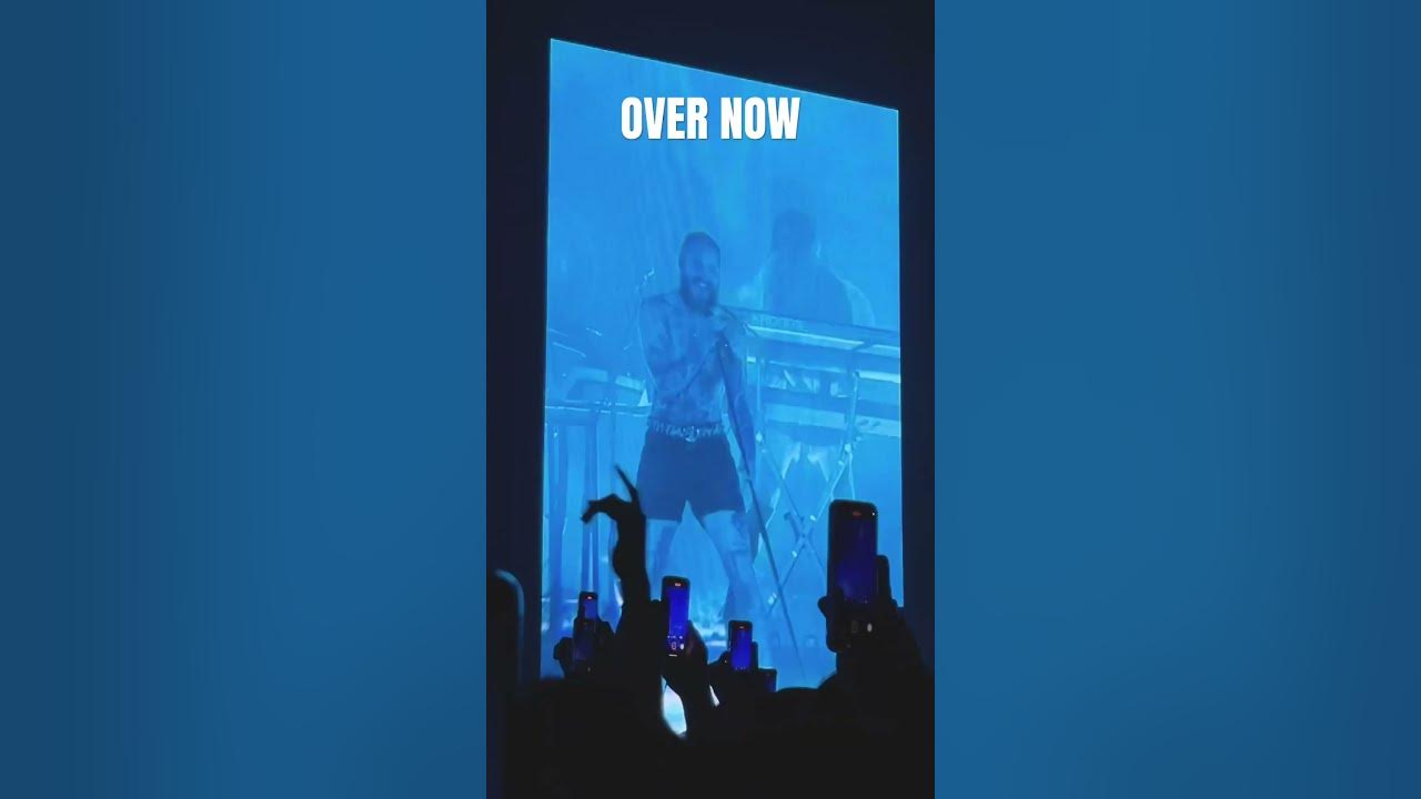 Post Malone - Over Now (Live)