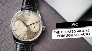 REVIEW: The IWC Portugieser Automatic 42 & 40 Get Slimmer Cases and New Colours for 2024