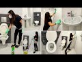 VLOG🏡YENİ EVDE İLK TEMİZLİK✨GENEL İNŞAAT BANYO TEMİZLİĞİ💦KLOZET, LAVABO & FAYANS 💎CLEAN WITH ME