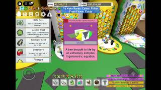 Roblox bee swarm simulator |700 sunflower seed for gifted vector bee|