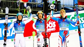 FIS Alpine Ski World Cup  Men's Slalom (Run 2)  Schladming AUT  2024