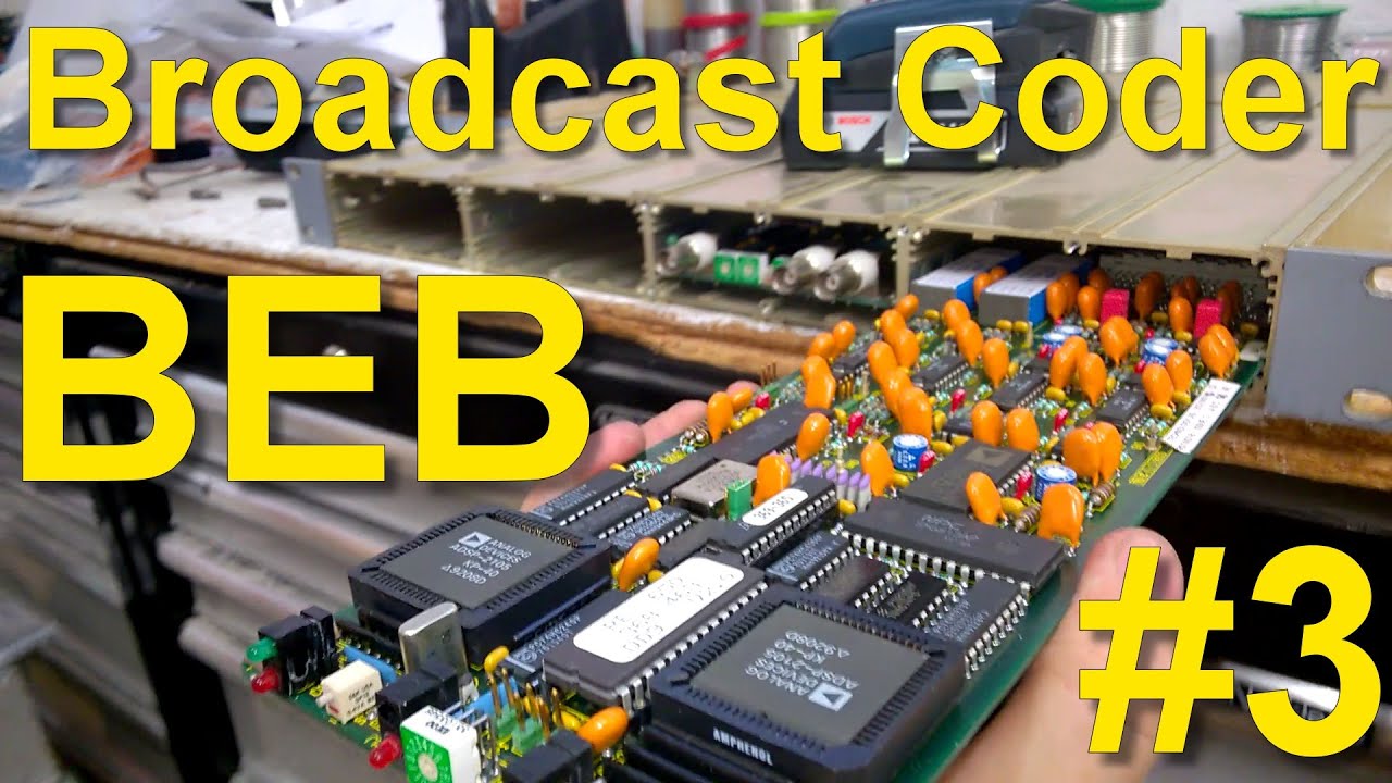 BEB #3: Broadcast Audio Coder Teardown (What's inside?) Beautiful-Electronics Blog