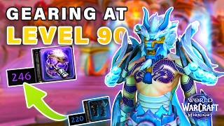 How to Gear up as FRESH Level 90 (Before Season 1) ► WoW Midnight