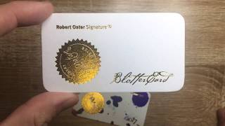 Fountain Pen Accessories: Robert Oster Blotter Card