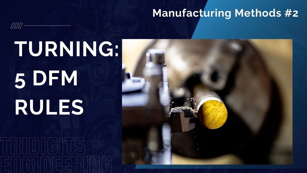 Is It Turning-Friendly? 3 Criteria + 5 DFM Rules | Manufacturing ...