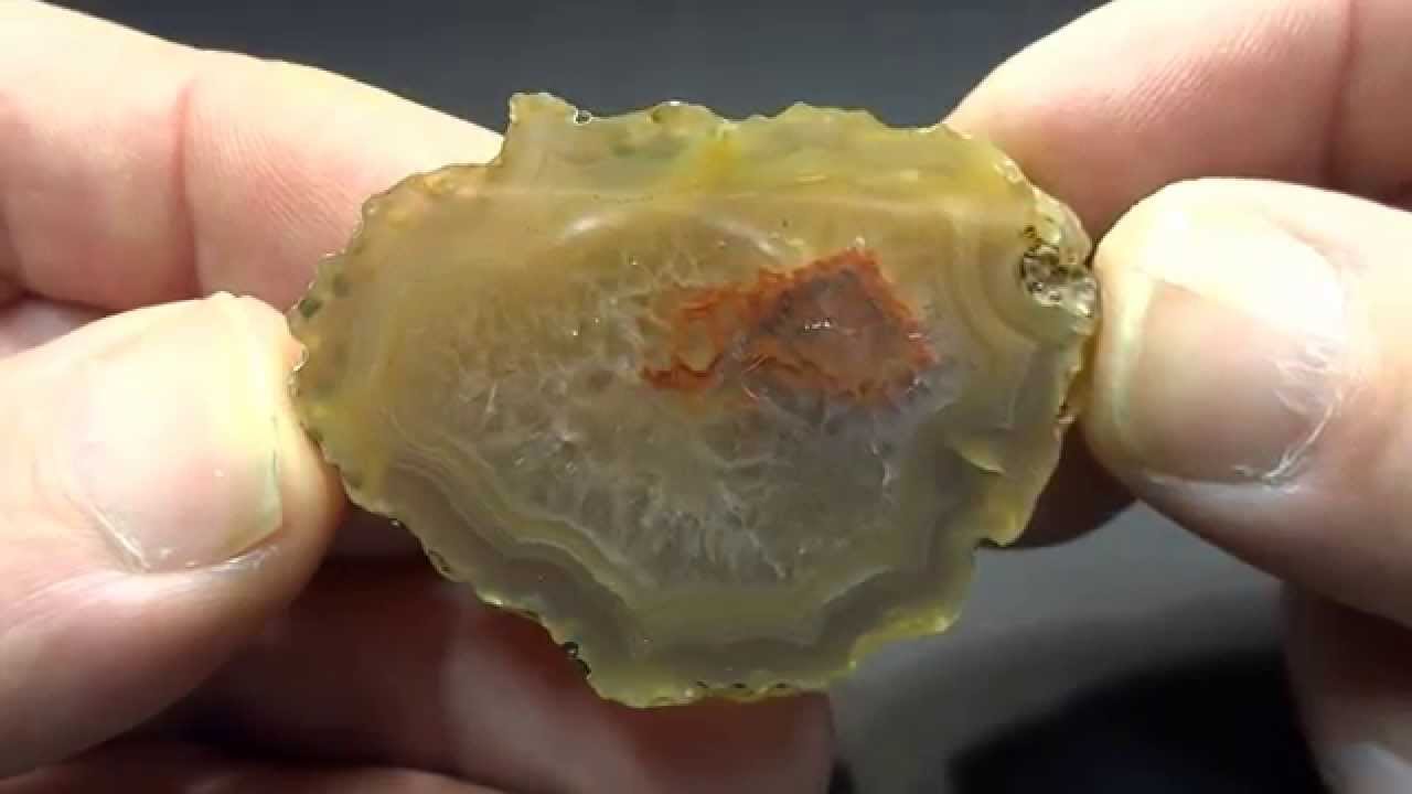 Achate Schneiden-Schleifen-Polieren Agate 2