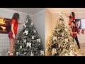 НАРЯЖАЕМ ЕЛКУ 🌲 DECORATING OUR CHRISTMAS TREES 🌲