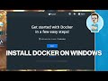 Getting Started with Docker for Windows 10!