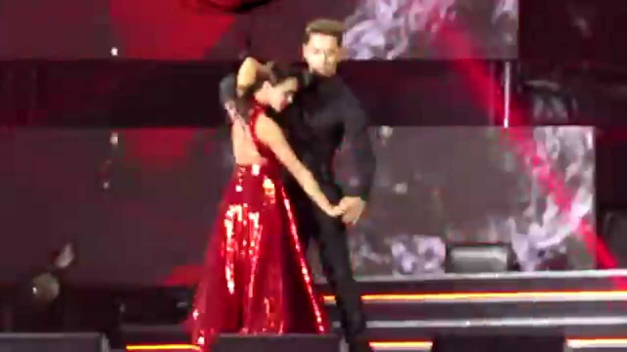 141025 miss A's Fei & 2PM's Chansung - Adult Ceremony @ Korean Music Wave in Beijing