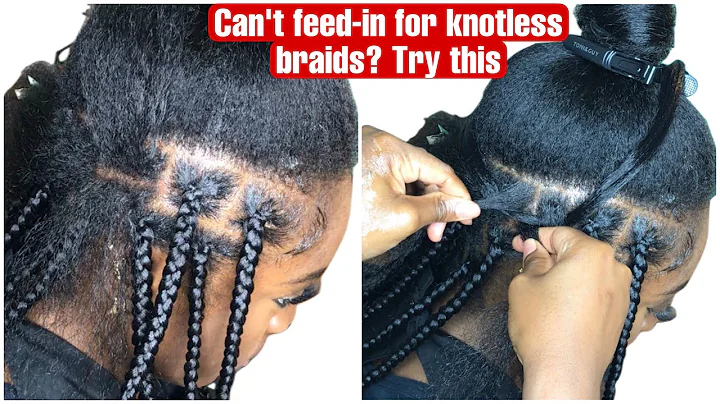 Get flawless knotless box braids with this fast and easy technique!