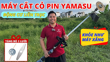 Máy cắt cỏ pin Yamasu MCC800G2 động cơ trục dẫn cực khỏe, bản nâng cấp của MCC001 - Giá thân 1500k