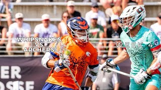 Whipsnakes VS Archers | PLL Week 4| Condensed Highlights