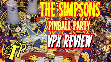 SIMPSONS Pinball Party VPX REVIEW - VPW Mod (Visual Pinball)