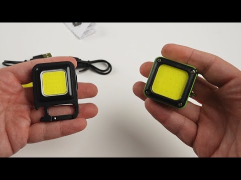 Mini Flashlight Face-Off: Keychain vs Kube!