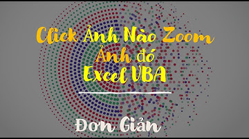 VBA Excel bài 24: Cách Zoom bất kỳ ảnh nào trong Excel,
