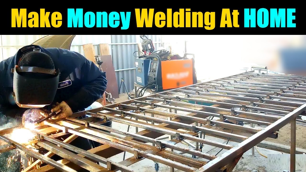 Wrought Iron Fence Fabrication Table Jig Flux Core Welding Tips And