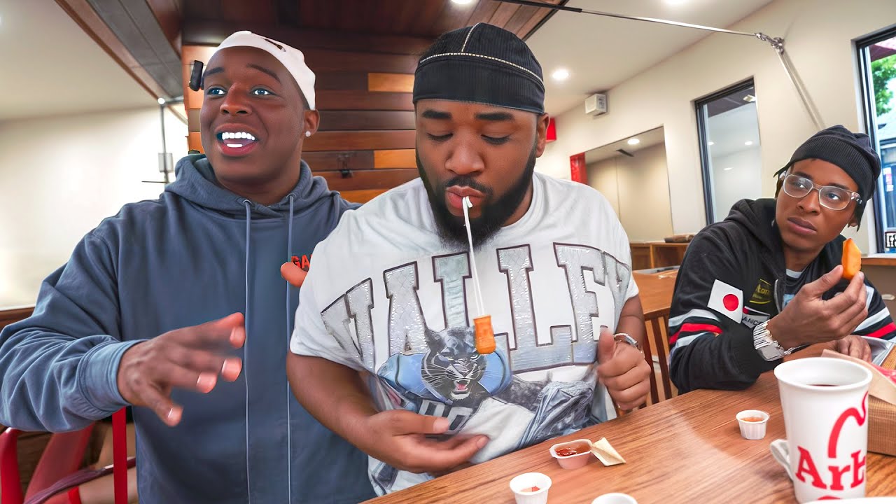 Принуждение PaidWay T.O. и WizardKelly попробовать Arbys..