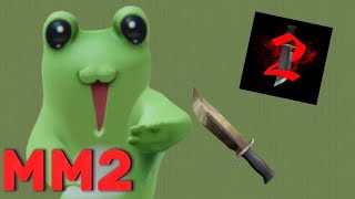 🐸ИГРАЮ В ММ2 В КОСТЮМЕ ЛЯГУШКИ