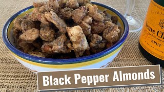Black Pepper Almonds