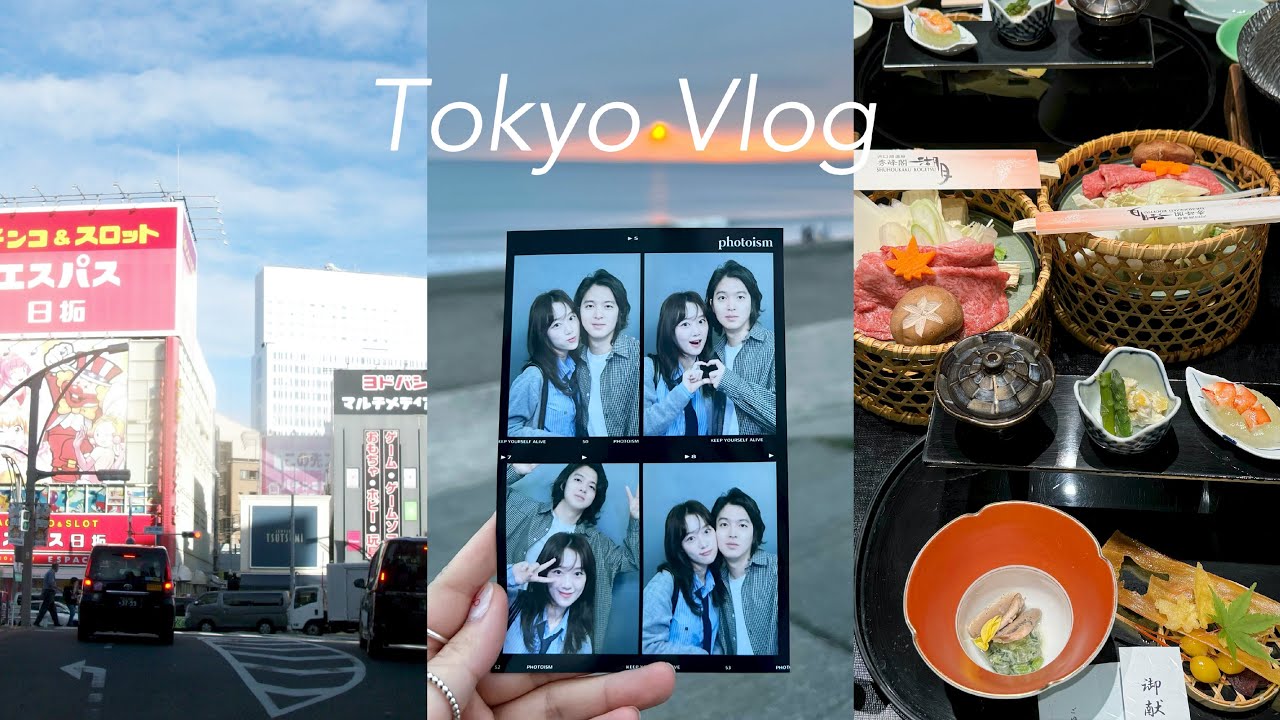 Tokyo vlog🗼日本東京5天4夜～燒肉🥩拉麵🍜便利店必吃🍮扭蛋🏪新宿·富士山溫泉飯店一泊二食🗻秀峯閣湖月｜多莉gingerdeer