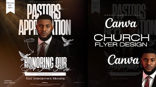 Pastor Appreciation Flyer | Made In Canva