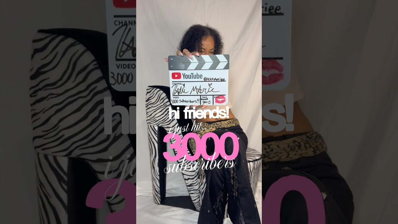 3000 — это невероятное число, спасибо всем! 🥲 Присоединяйтесь к вечеринке и подписывайтесь! 