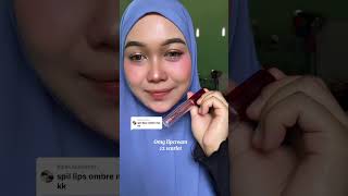 Ombre lips andalan aku💐 #ombrelips #tutorial #trendingshorts #fyp #shortvideo
