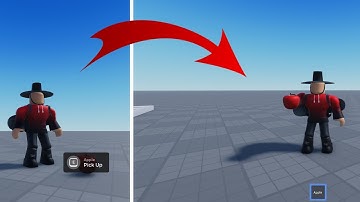 How to make E TO PICK UP a tool! | ROBLOX STUDIO