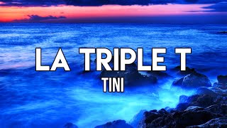 TINI - La Triple T (Letra/Lyrics) | Esta noche es pa' beber. Pa' salir y no volver