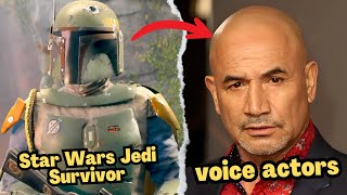 The Voices Behind Star Wars Jedi Survivor: Meet the Cast