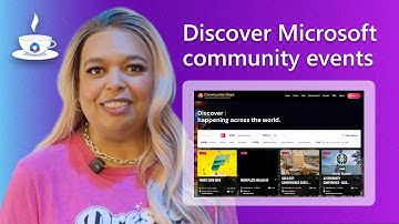 Discover Microsoft community events on CommunityDays.org