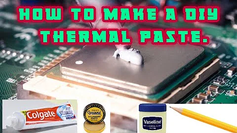 How to make a superb CPU Thermal Paste at home (5 minutes only)